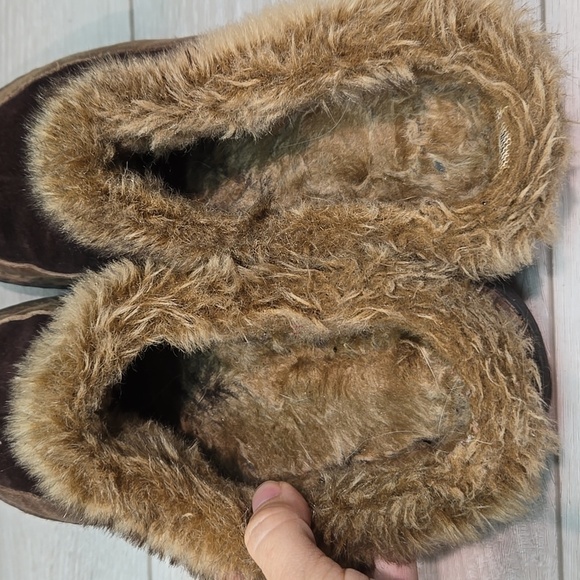 B.O.C Women Leather Insulated lined Clog Mary Jane mule shoes sz 9.5 - Picture 5 of 13